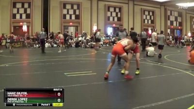 130 lbs Finals (8 Team) - Hanz Gilfoil, Yale Street WC vs Derek Lopez, Pro Ex/Prestige