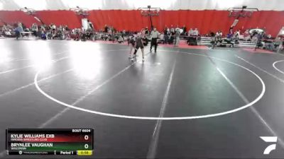 136-145 lbs Round 4 - Brynlee Vaughan, Wisconsin vs Kylie Williams EXB, Ringers Wrestling Club