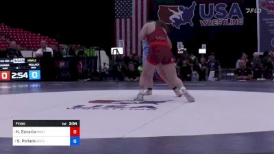 180 lbs Final - Kassidee Savaria, Montana vs Sophie Pollack, Rochester Rumble Wrestling Club