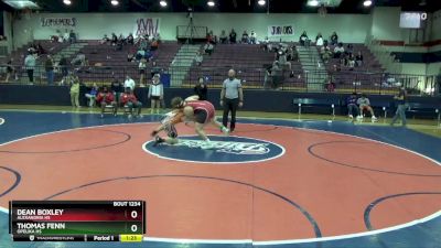 215 lbs Round 3 - Dean Boxley, Alexandria HS vs Thomas Fenn, Opelika Hs