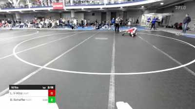 197 lbs Round Of 32 - Liam Volk-Klos, UNATT - American University vs Blake Schaffer, Kent State