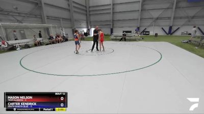 106 lbs Round 3 (8 Team) - Mason Nelson, Team Alabama vs Carter Kendrick, South Dakota Blue