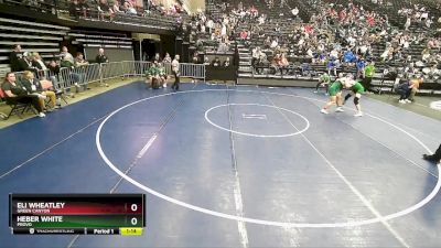 175 lbs Cons. Round 2 - Eli Wheatley, Green Canyon vs Heber White, Provo