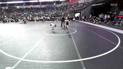 55 lbs Quarterfinal - Emerson Euliss, Terminator Wrestling Academy vs Cooper Edge, Piedmont