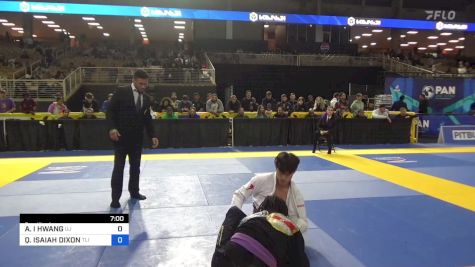 ANTHONY I HWANG vs QUINTON ISAIAH DIXON 2024 Pan Jiu Jitsu IBJJF Championship
