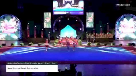 New Smyrna Beach Barracudas [2020 Sideline Performance Cheer 1 - Junior Varsity - Small Day 1] 2020 Pop Warner National Cheer & Dance Championship