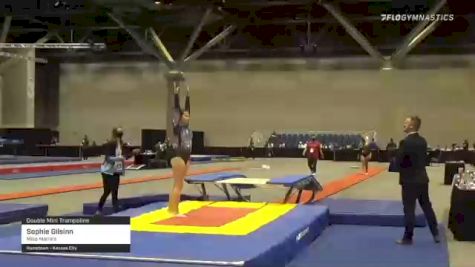 Sophie Gilsinn - Double Mini Trampoline, Miss Maria's - 2021 USA Gymnastics Championships