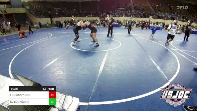 Final - Logan Richard, Lions Wrestling Academy vs CHRISTIAN YOUNG, Blanchard High School