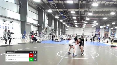 145 lbs Rr Rnd 3 - Aiden Middleton, Capital City Wrestling Club vs Dylan Ohler, Blue Chews