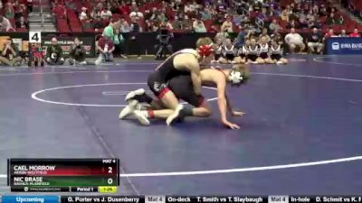 1A-113 lbs Semifinal - Nic Brase, Nashua-Plainfield vs Cael Morrow, Akron-Westfield