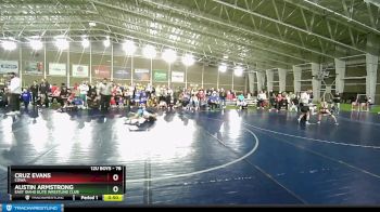 78 lbs 3rd Place Match - Cruz Evans, COWA vs Austin Armstrong, East Idaho Elite Wrestling Club