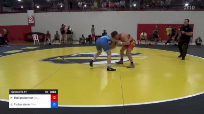 82 kg Consi Of 8 #1 - Noah Hollendonner, Bulldog Premier Wrestling Club vs John Richardson, Texas