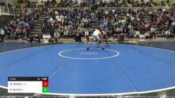 172 lbs Final - Gage Wright, Parkersburg South-WV vs Ryan Burton, St. Joseph Regional-NJ