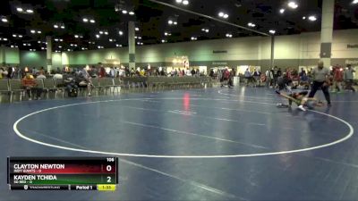 106 lbs Round 5 (6 Team) - Clayton Newton, Indy Giants vs Kayden Tchida, SD Red