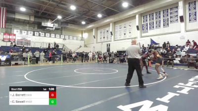 190 lbs Quarterfinal - Jayshaun Barrett, South Windsor vs Christian Sewell, Windsor