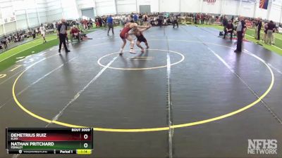 132 lbs Semifinal - Nathan Pritchard, Fernley vs Demetrius Ruiz, Elko