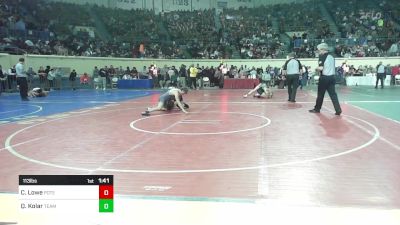 113 lbs Round Of 64 - Christian Lowe, Poteau vs Quade Kolar, Team Choctaw