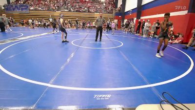 96 lbs Quarterfinal - Kyran Anderson, Ft. Gibson Takedown Club vs Declan Forrest, Vinita Kids Wrestling