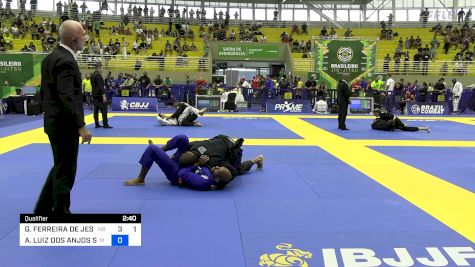 GILSON FERREIRA DE JESUS vs ALEX LUIZ DOS ANJOS SANTOS 2024 Brasileiro Jiu-Jitsu IBJJF