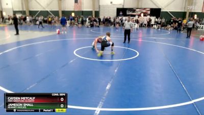 120 lbs Cons. Semi - Jameson Small, Kearney Matcats vs Cayden Metcalf, MWC Wrestling Academy