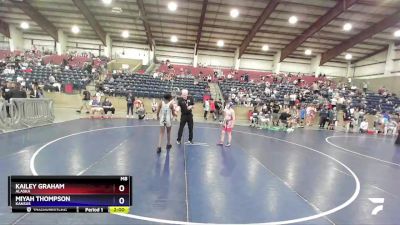 95 lbs Cons. Semi - Kailey Graham, Alaska vs Miyah Thompson, Kansas