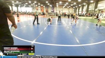 130 lbs Rd# 2 10:30am Friday - Emmitt Warren, Agression Legionaries vs Becket Bovenizer, Morris Fitness