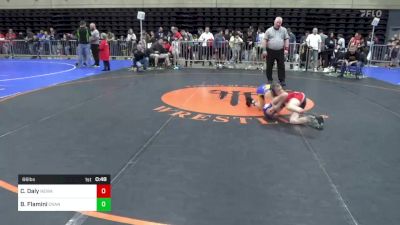 66 lbs Round Of 16 - Cael Daly, Newark Valley, NY vs Brandon Flamini, Cranford, NJ