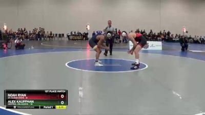 197 lbs Placement Matches (16 Team) - Alex Kauffman, Central Oklahoma vs Noah Ryan, St. Cloud State