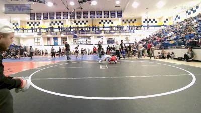 55 lbs Quarterfinal - Simon Flesner, Team Tulsa Wrestling Club vs Chance Peters, Claremore Wrestling Club