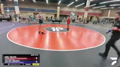 160 lbs Cons. Round 2 - Axel Zelaya, Future Champs Of Texas/Southside Wrestling Club vs Kolten Oborny, Boneyard Wrestling Academy