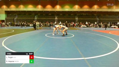 175 lbs Consi Of 8 #1 - Leimana Fager, Corner Canyon Chargers vs Shane Hepner, McQueen