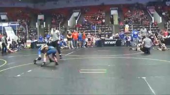 85 lbs Semis & 1st Wrestleback (8 Team) - Grady Erlandson, Plainwell vs Talon Weaver, Rochester