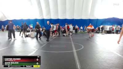 106 lbs Round 7 (8 Team) - Gavin Bolock, 330 Lab vs Carter Chunko, Team Gotcha