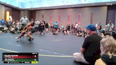 92 lbs Round 3 (4 Team) - Talon Fouche, Team Apex vs Tim Rallo, MO Outlaws Gold