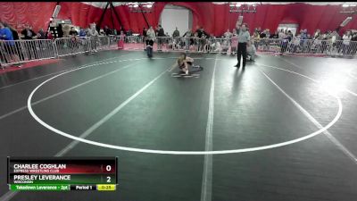 67 lbs Round 2 - Presley Leverance, Wisconsin vs Charlee Coghlan, Express Wrestling Club