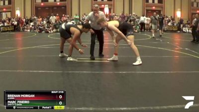 220 lbs Quarterfinal - Marc Pineiro, Smitty`s Barn vs Brenan Morgan, Aliens