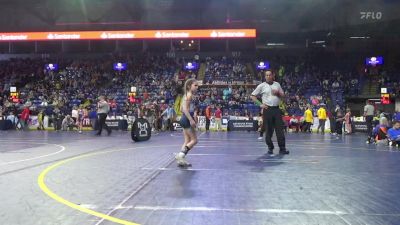 56 lbs Quarterfinal - Evie Morgante, Norwin vs Marley Dixon, Dubois