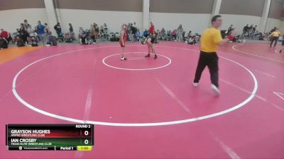 117-129 lbs Round 2 - Ian Crosby, Texas Elite Wrestling Club vs Grayson Hughes, Amped Wrestling Club