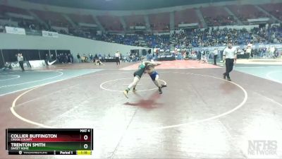 4A-145 lbs Champ. Round 1 - Trenton Smith, Sweet Home vs Collier Buffington, Crook County