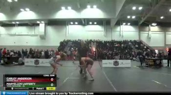 143 lbs Semis & 3rd Wb (16 Team) - Maryellen Lafferty, Texas Wesleyan vs Carley Anderson, Indiana Tech