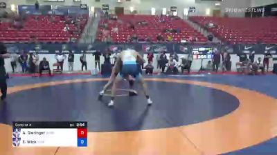 79 kg Consi Of 4 - Alex Dieringer, Cliff Keen Wrestling Club / TMWC vs Evan Wick, SoCal RTC / TMWC