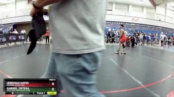 110 lbs Champ. Round 1 - Jeremiah Hayes, Warrior Wrestling vs Gabriel Ortega, Highland Wrestling Club