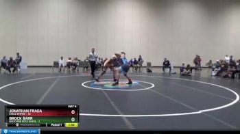223 lbs Round 1 (6 Team) - Jonathan Fraga, Eagle Empire vs Brock Barr, Backyard Boyz White