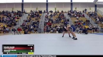 285 lbs Quarterfinal - Kaleb Haase, Saint Cloud State vs Edward Hajas, Augustana