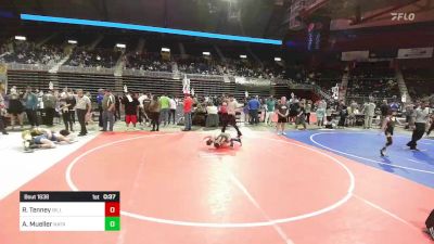 81 lbs 5th Place - Robert Tenney, Billings WC vs Austin Mueller, Natrona Colts WC