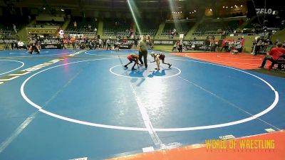 67 lbs Consi Of 16 #2 - Jaxon Jundt, Purler Wrestling, Inc vs ZY'ION MARTIN, Maize