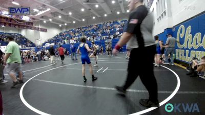 80 lbs Rr Rnd 2 - Chisum Roper, Clinton Youth Wrestling vs Jasper Coleman, Lawton Legends Youth Wrestling