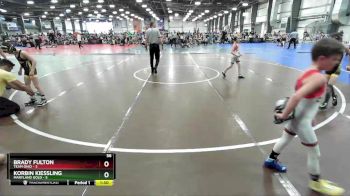 56 lbs Rd# 2 10:30am Friday - Brady Fulton, Team Ohio vs Korbin Kiessling, Maryland GOLD