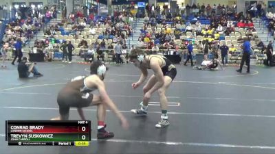 150 lbs Cons. Round 5 - Conrad Brady, Landon School vs Trevyn Suskowicz, John Carroll