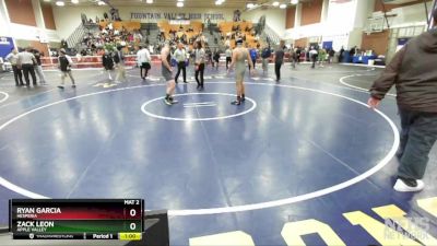 182 lbs 7th Place Match - Ryan Garcia, Hesperia vs Zack Leon, Apple Valley